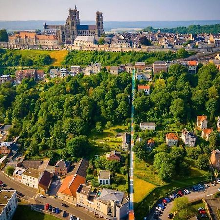 Au Coeur De La Cite Medievale Daire Laon Dış mekan fotoğraf